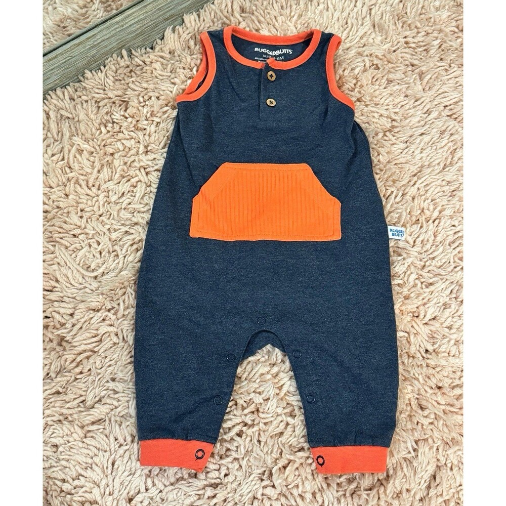 Ruffle Butts Rugged Butts romper size 3/6m